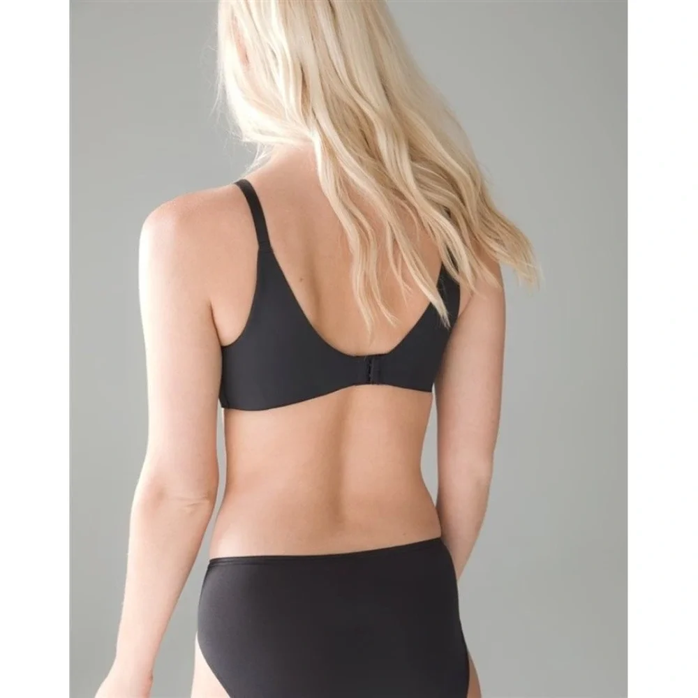 NWOT Soma 36C Vanishing Back Wireless Full Coverage Bra Black 119819